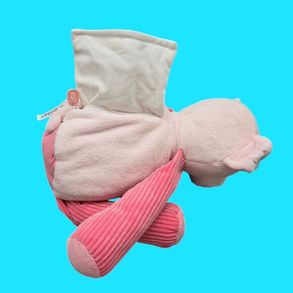 2010 Scentsy Buddy Pink Penny The Pig Empty Pouch Ribbed Corduroy Stuffed Plush - Picture 9 of 15